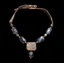 dill flower & iolite set