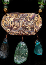 dill flower & roman glass set