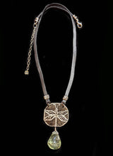 dragonfly & green amethyst set