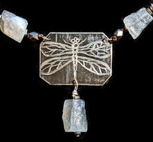 dragonfly & labradorite set