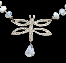 dragonfly & moonstone set