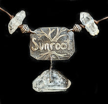 dragonfly & herkimer diamond set