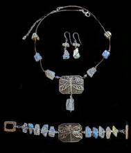 dragonfly & labradorite set
