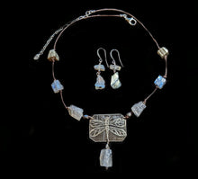 dragonfly & labradorite set