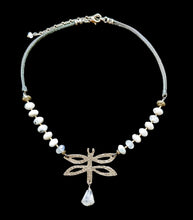 dragonfly & moonstone set