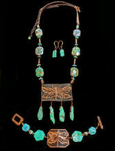 dragonfly & turquoise set