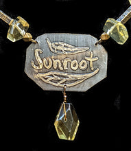 dragonfly & lemon quartz set