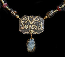 dragonfly & smoky quartz set