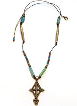 ethiopian cross & roman glass set