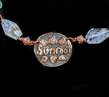 sunflower & fluorite set