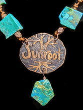 flower & chrysocolla set