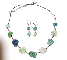 fluorite choker set # 1