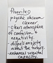 tree & fluorite necklace