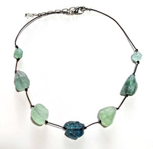 fluorite choker set # 2