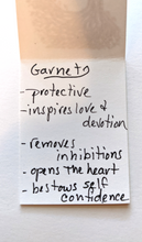 brass dragonfly & garnet set