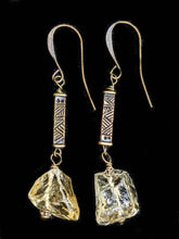 dragonfly & citrine necklace