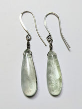green amethyst & leather set