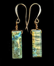 moon & labradorite landscape set
