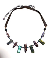 green labradorite & pearl necklace - sunroot studio
