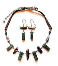 green labradorite & pearl set - sunroot studio