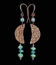 moon & stars chrysocolla set