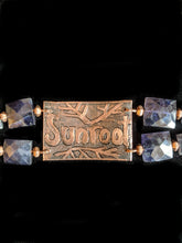 copper tree set with iolite - sunroot studio