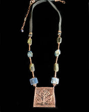 copper botanical set with kyanite & tourmaline - sunroot studio