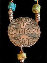 copper tree set with mixed stones - sunroot studio