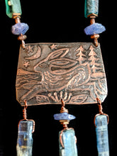 copper bunny moon & pines set - sunroot studio