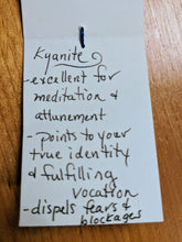 copper leaf & kyanite set - sunroot studio