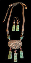 copper roots necklace set - sunroot studio