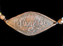 copper leaf & amethyst set - sunroot studio