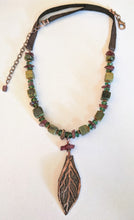 copper leaf & cats eye set - sunroot studio