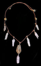 nickel silver & kunzite tree set - sunroot studio