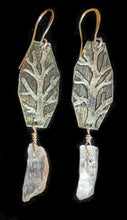 nickel silver & kunzite tree set - sunroot studio