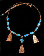 tribal copper & apatite set - sunroot studio