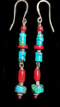 tribal turquoise & coral set - sunroot studio