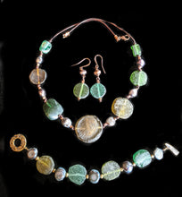 roman glass & pearl set - sunroot studio