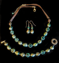 green pearl & glass set - sunroot studio