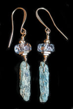 kyanite & pyrite necklace set - sunroot studio