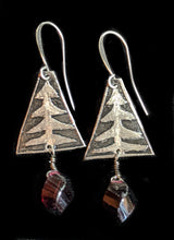 nickel silver moon stars & pines set