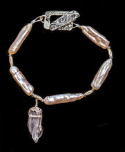 kunzite & pearl set