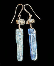 tree & kyanite pendant set