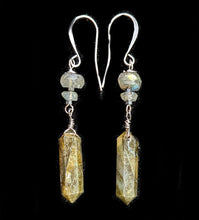 bee & labradorite set