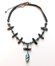 labradorite &. pearl set # 2 - sunroot studio