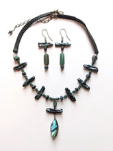 labradorite & pearl set # 2 - sunroot studio