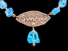 leaf & apatite choker set