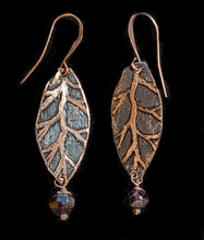 leaf & garnet set