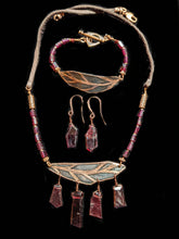 leaf & garnet set - sunroot studio