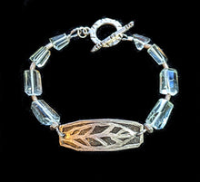 leaf & green amethyst pendant set